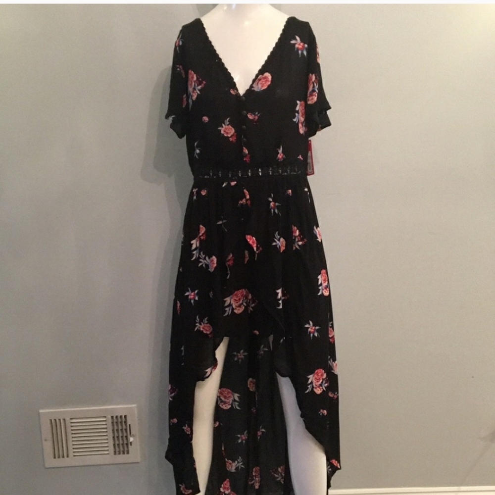 Maxi Dress/Romper combo